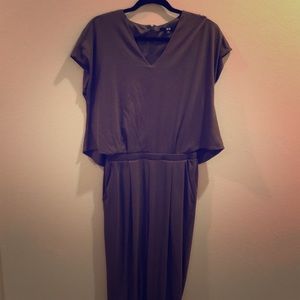 UNIQLO Khaki Jumpsuit